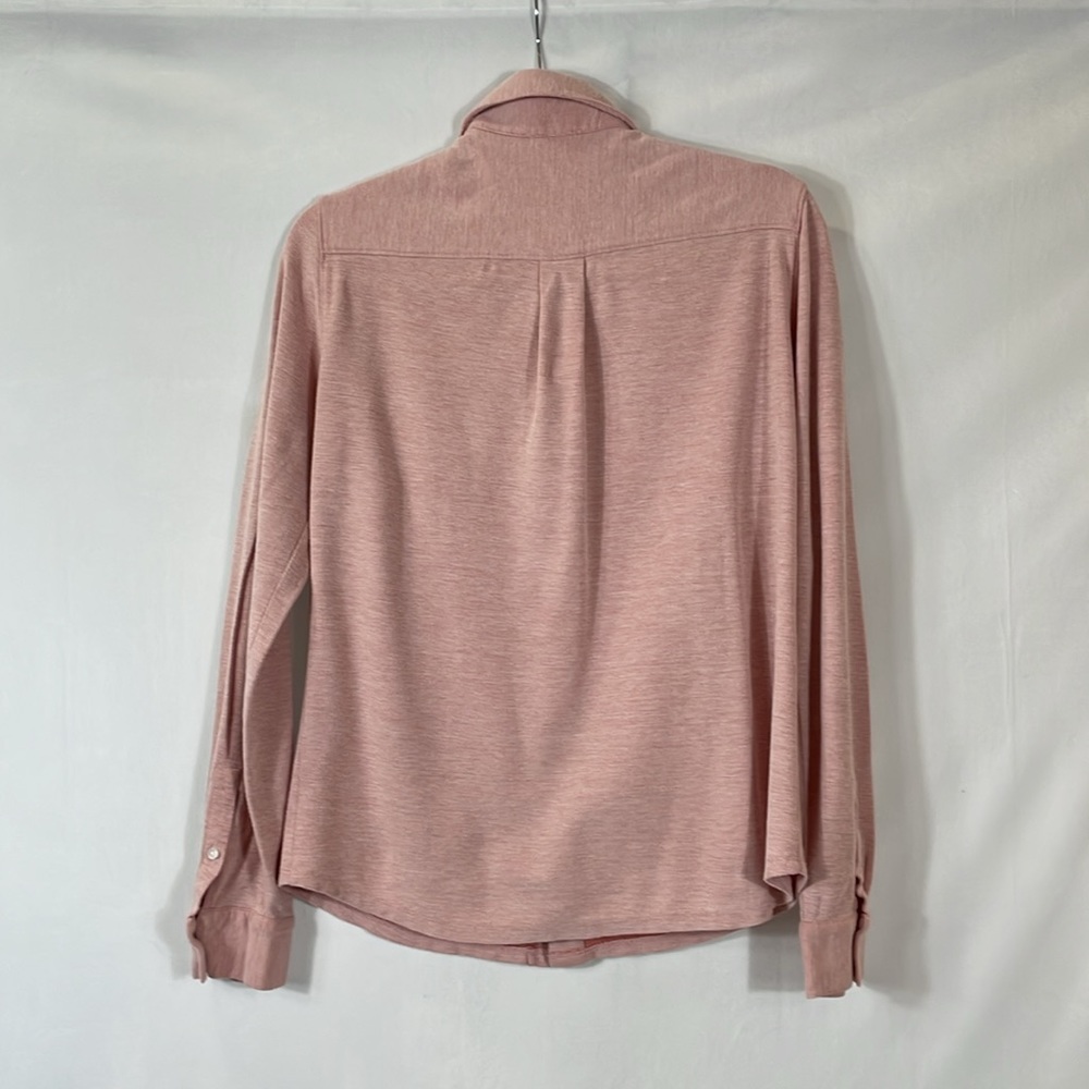 Vince Top Shirts Long Sleeve Polo Button Down Size S Casual Cotton EUC - Picture 4 of 9